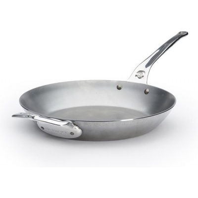 Foto van de Buyer Mineral B Pro Koekenpan Ø 32 cm – Plaatstaal – PFAS-vrij – Inductiegeschikt