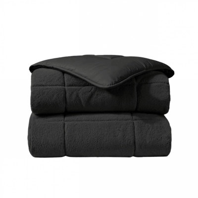 Foto van Zelesta Teddybed dekbed zonder overtrek - Teddystof dekbed - Warm dekbed - Wasbaar dekbed zonder ove