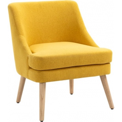 Foto van HOMCOM Eetkamerstoel met bekleding 839-316