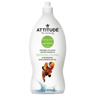 Foto van Attitude Wassen Vloeistof - Groene appel & basilicum - 700ml