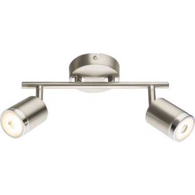 Foto van GLOBO 56958-2, Nikkel, Acryl, Metaal, IP20, LED, 4 W
