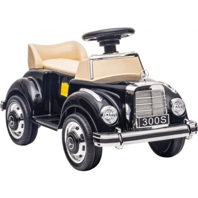 Foto van AIYAPLAY Glijdende Auto voor Kinderen, Kunststof en Metaal, Zwart, 77,5 x 41,5 x 45 cm