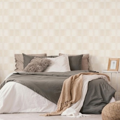 Foto van Modern beige / crème behang 10214-14 | Ontdek online behang