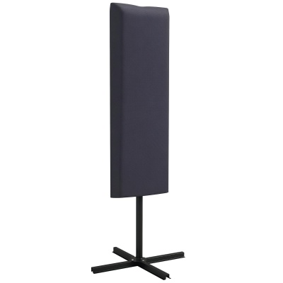 Foto van Outsunny Cantilever Paraplu Bescherming Weerbestendig voor 2-4m Parasol, Donkergrijs
