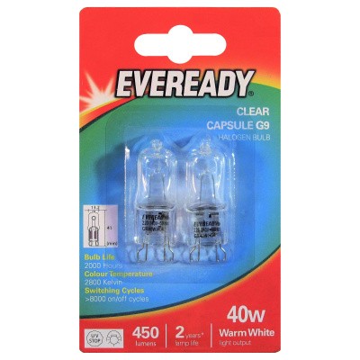 EVEREADY 40 W G9 CAPSULE EVEREADY 40 W G9 CAPSULE