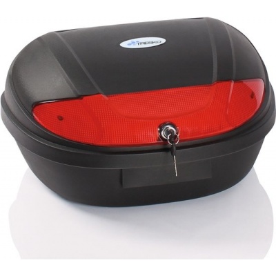Foto van TRESKO® XXL motorkoffer, ruimte voor 2 helmen, 48 liter, universele topcase voor scooters en motoren
