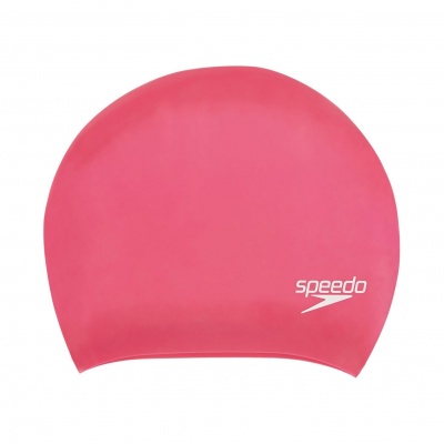 Foto van Speedo Dames voor lang haar badmuts, roze, eenheidsmaat