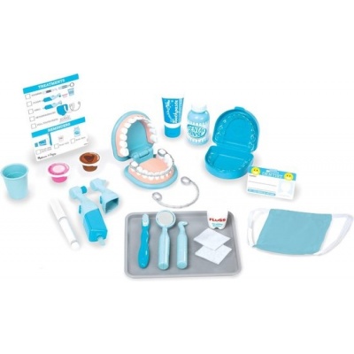 Melissa & Doug Super Smile Tandarts speelset met speelgoedgebit en tandartsinstrumenten (26-delig)