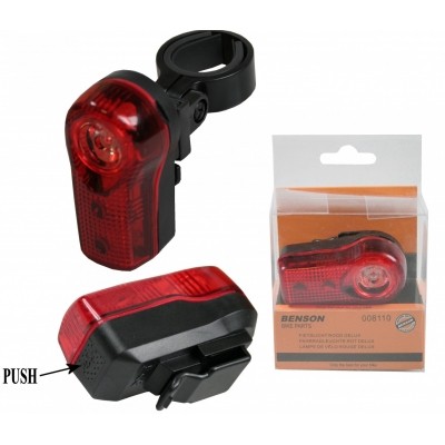 Fiets Bikelight Rood Delux Fiets Bikelight Rood Delux