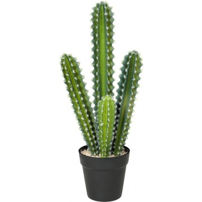 Foto van Homcom Kunstplant van Kunststof - 13L x 13B x 53H cm - Groen