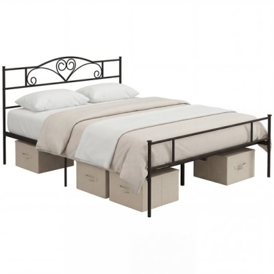Foto van HOMCOM kingsize bedframe - 165L x 207B x 106H cm