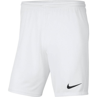 Foto van Nike Dri-FIT Park 3 Meisjes/Jongens Sportbroek - White/Black - Maat XL