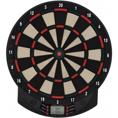HOMCOM Dartbord 44 x 39,5 x 2,2 cm - Zwart HOMCOM Dartbord 44 x 39,5 x 2,2 cm - Zwart