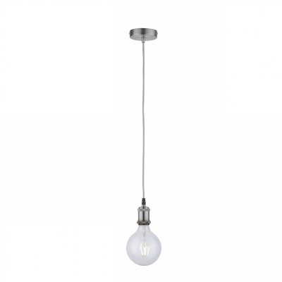 Foto van Paul Neuhaus Edison Style hanglamp, E27, roestvrij staal ophangingssysteem
