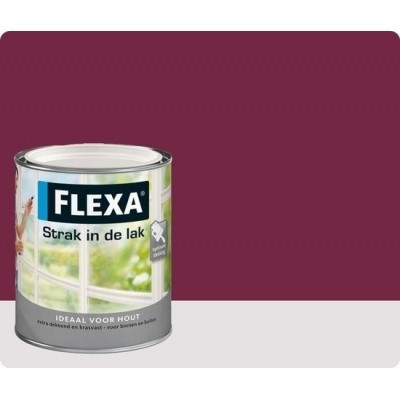 Flexa Strak In De Lak Hoogglans Purper Flexa Strak In De Lak Hoogglans Purper