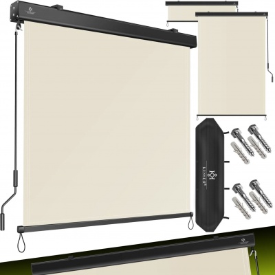 KESSER® Zonneluifel B x H 180 x 250 cm Beige Zijluifel | Zonnescherm
