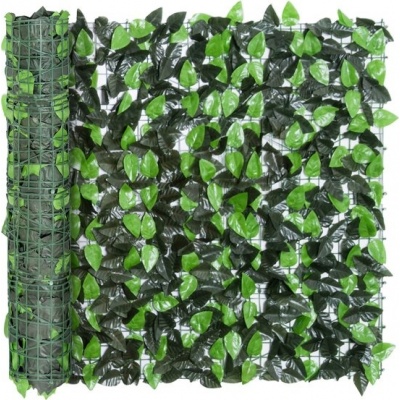 Foto van Outsunny - Kunsthaag met bladeren - 300 × 100 cm - Groen