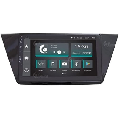 Foto van Op maat gemaakte autoradio voor Volkswagen Touran Android GPS Bluetooth WiFi Dab USB Full HD Touchsc