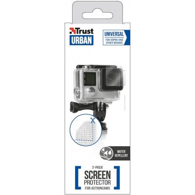 Trust Urban - Waterafstotende Screen Protector 2-pack voor Action Cameras Trust Urban - Waterafstotende Screen Protector 2-pack voor Action Cameras