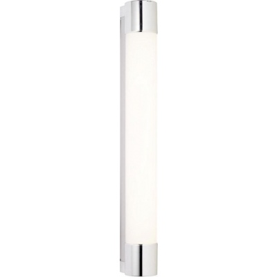 Foto van BRILLIANT Horace LED wandlamp wit/chroom | 10W geïntegreerd, 1300lm, 4000K, IP54