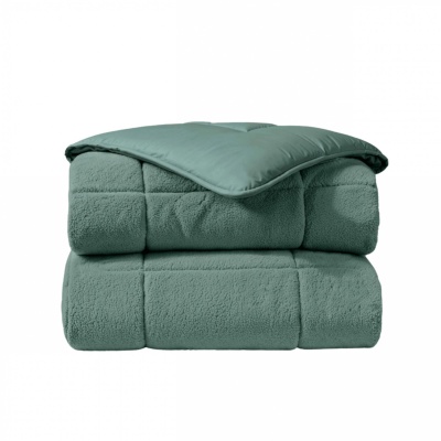 Foto van Zelesta Teddybed dekbed zonder overtrek - Teddystof dekbed - Warm dekbed - Wasbaar dekbed zonder ove