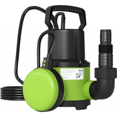 Foto van Outsunny Waterpomp van Kunststof - 16L x 14B x 27H cm - Groen