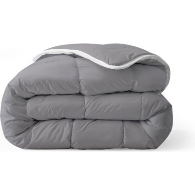 Foto van Zelesta Royalbed Anthracite 140x200cm - Dekbed zonder overtrek - Wasbaar hoes