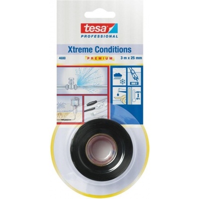 Foto van tesa PREMIUM 04600-00001-00 Afdichtingstape tesa Professional Xtreme Conditions Zwart (l x b) 3 m x 