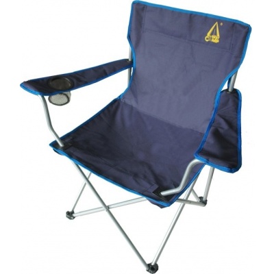 Foto van Beste Camp Koala Campingstoel - Hoge Rugleuning - Blauw