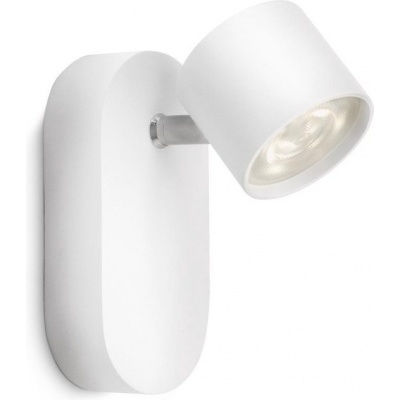 Foto van Philips Star wandlamp - 1-lichts - wit