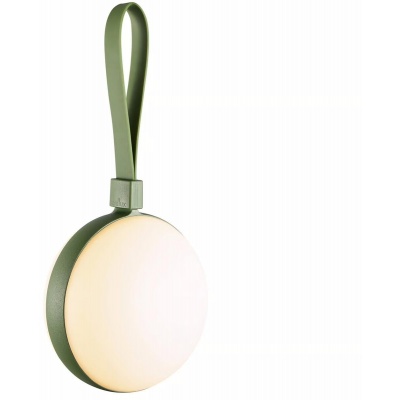 Foto van Nordlux Bring Draagbare LED Buitenlamp Wit/Groen 2700K IP54