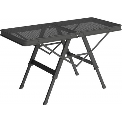 Foto van Outsunny - Campingtafel - Metaal en Aluminium - Zwart