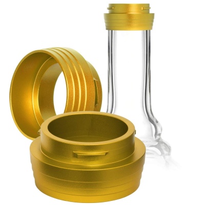 Foto van DILAW Shisha/opaal/vatos/Manyak/goudkleurig aluminium schroefdraad, origineel onderdeel