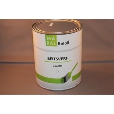 Maral Beitsverf Zwart 1L Maral Beitsverf Zwart 1L