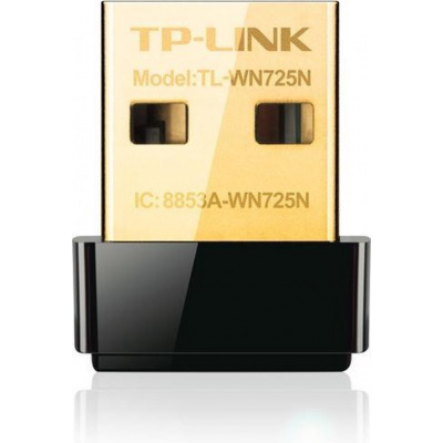 TP-Link TL-WN725N - Wireless N Nano USB-adapter - 150 Mbps