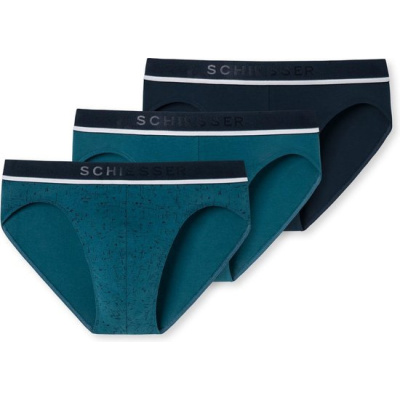 Foto van Schiesser 3PACK Rio-Slip Heren Onderbroek - Maat S