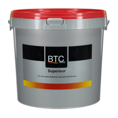 BTC Superieur muurverf 2,5L BTC Superieur muurverf 2,5L