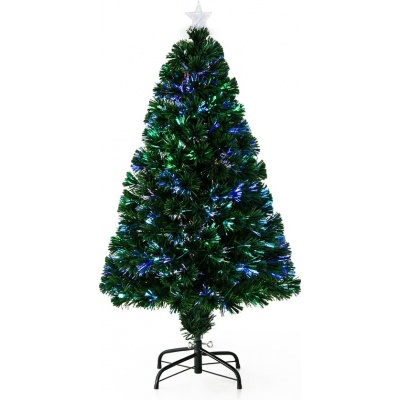 Foto van HOMCOM LED Kerstboom met Optische Vezels - 8 Modellen