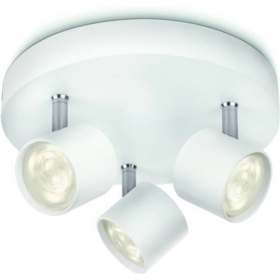 Foto van Philips Star wandlamp - 3-lichts - wit