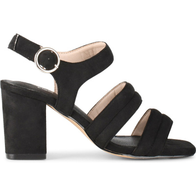 Sandalen zwart met online hak