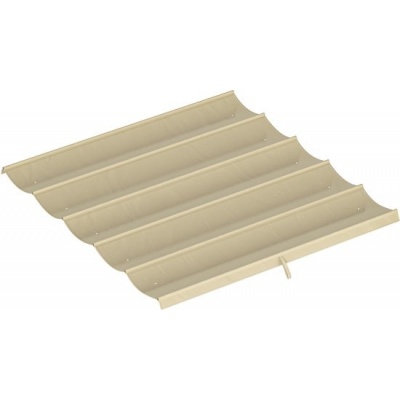 Foto van Outsunny Vervangend Polyester Dak Beige