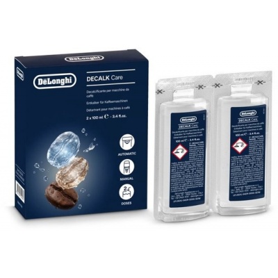 Foto van De'Longhi Decalk Care Mini DLSC200 - Ontkalker voor koffiemachines - 2 x 100 ml
