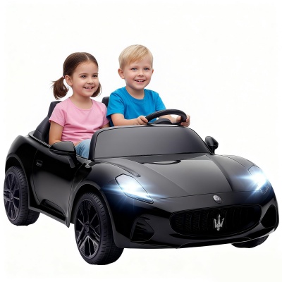 Foto van AIYAPLAY Kinder Elektroauto Maserati 12V 2-zits afstandsbediening, muziek en LED-verlichting