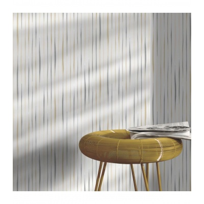 Foto van Erismann Duitsland 2 vliesbehang 10186-02 met strepen/golven in beige
