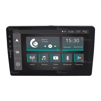 Foto van Specifieke autoradio voor Fiat 500L Android GPS Bluetooth WiFi USB DAB+ Touchscreen 10
