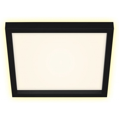 Foto van Briloner Leuchten - LED plafondlamp met achtergrondverlichting, 18W, 2400 lumen, 3000K, wit-zwart