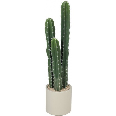 Foto van Homcom Kunstplant - Kunststof - 22L x 22B x 95H cm - Groen
