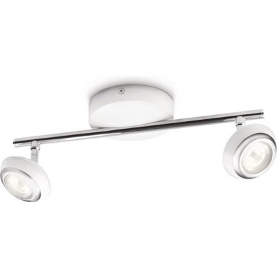 Foto van Philips myLiving Sepia - Spotlamp - 2 spots - LED - Wit