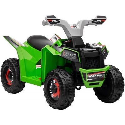 Foto van HOMCOM Elektrische kinderauto Groen, Kunststof en Metaal, 70 x 41,5 x 48,5 cm