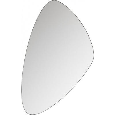 Foto van WOOOD Philou Spiegel - Glas/Metaal - Zwart - 80x50 cm